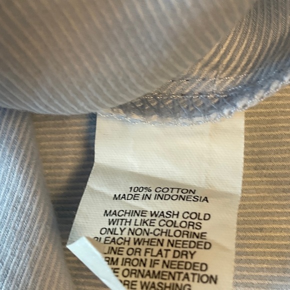 Express Kids Light Blue Button Down Shirt - Picture 5 of 5